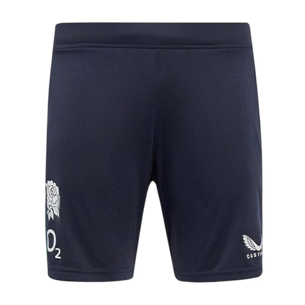 Ink-Storm - Front - Castore Mens 2025 England Rugby Shorts