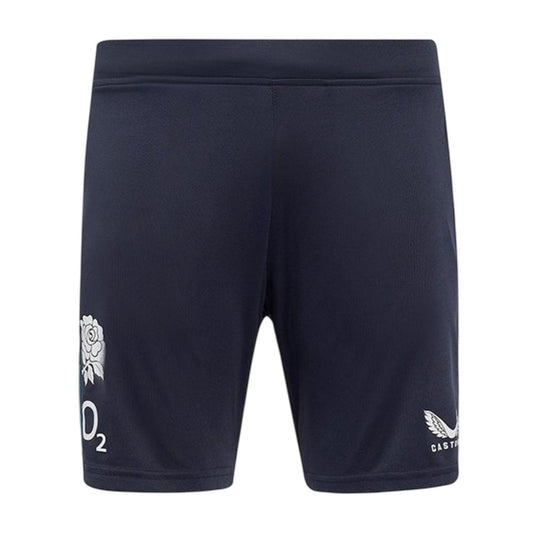 Ink-Storm - Front - Castore Mens 2025 England Rugby Shorts