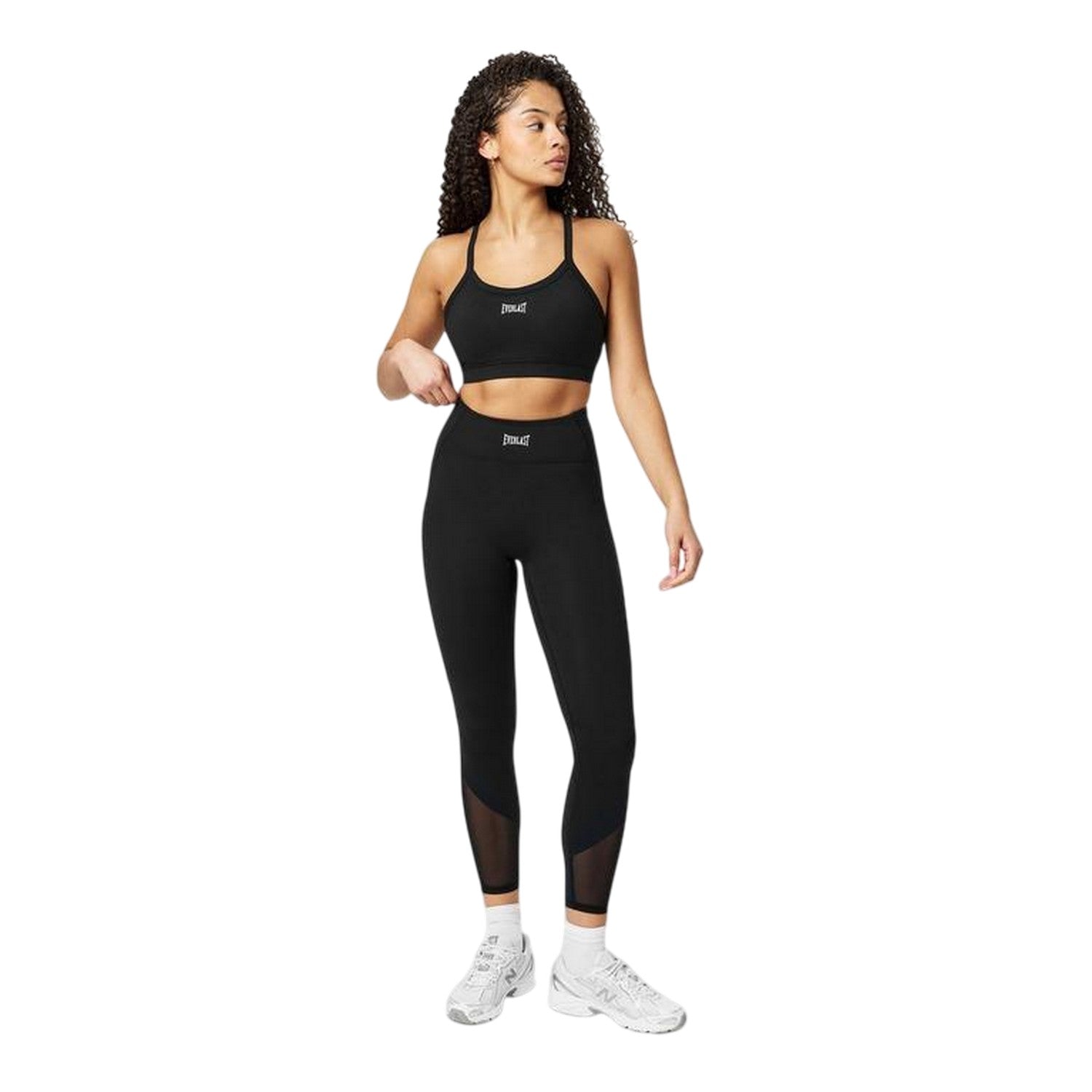 Black - Lifestyle - Everlast Womens-Ladies Tight Leggings