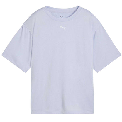 Stormy Weather - Front - Puma Womens-Ladies Tad Essentials Relaxed Fit T-Shirt