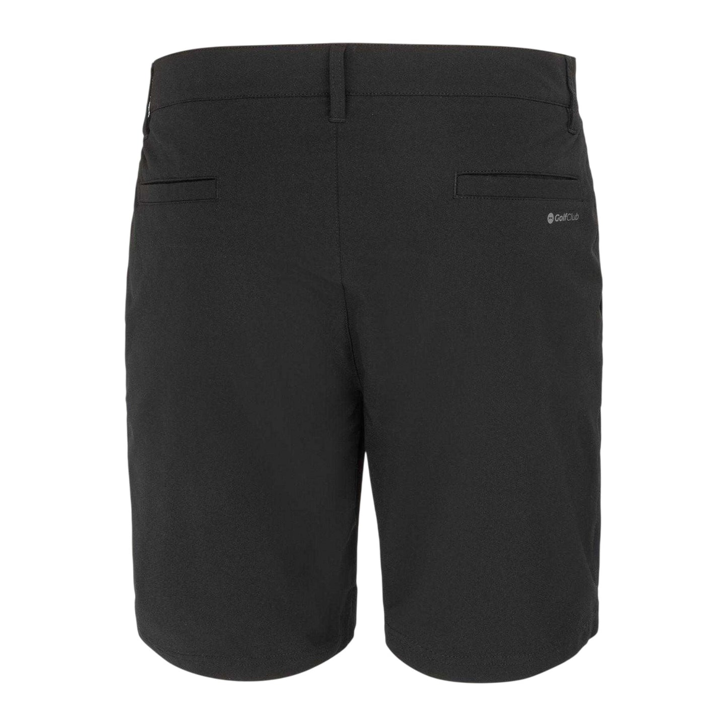Black - Back - Slazenger Mens Golf Shorts