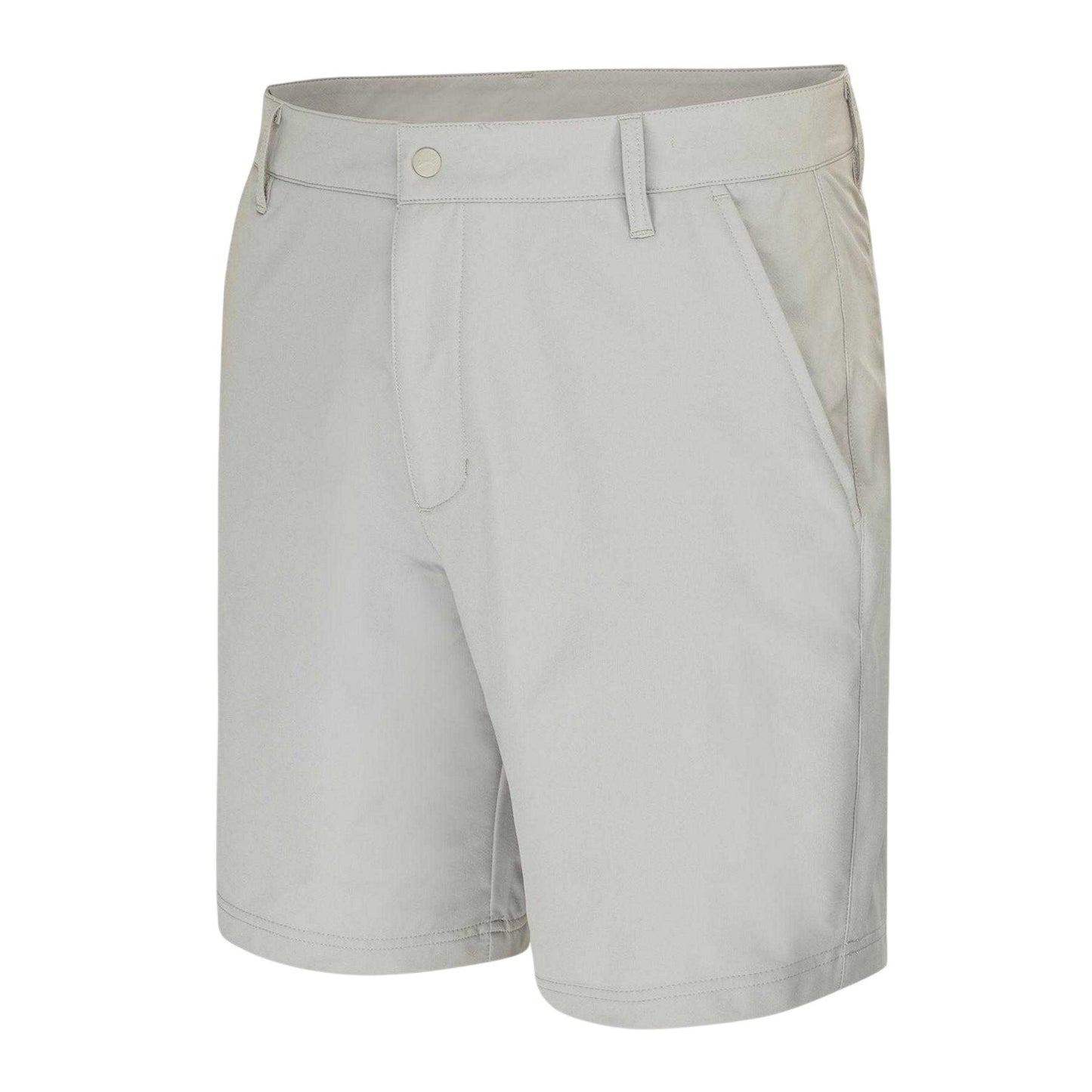Grey - Side - Slazenger Mens Golf Shorts