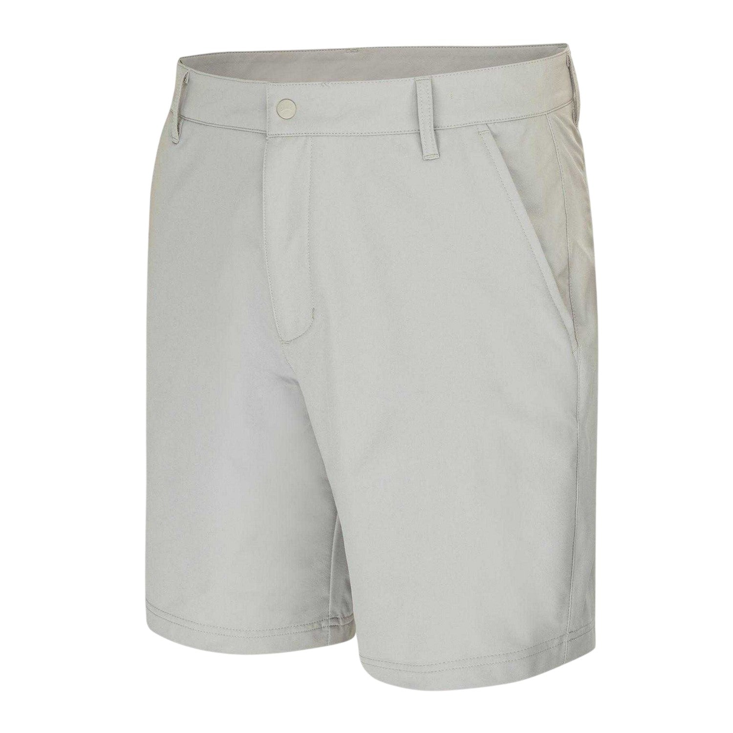 Grey - Side - Slazenger Mens Golf Shorts