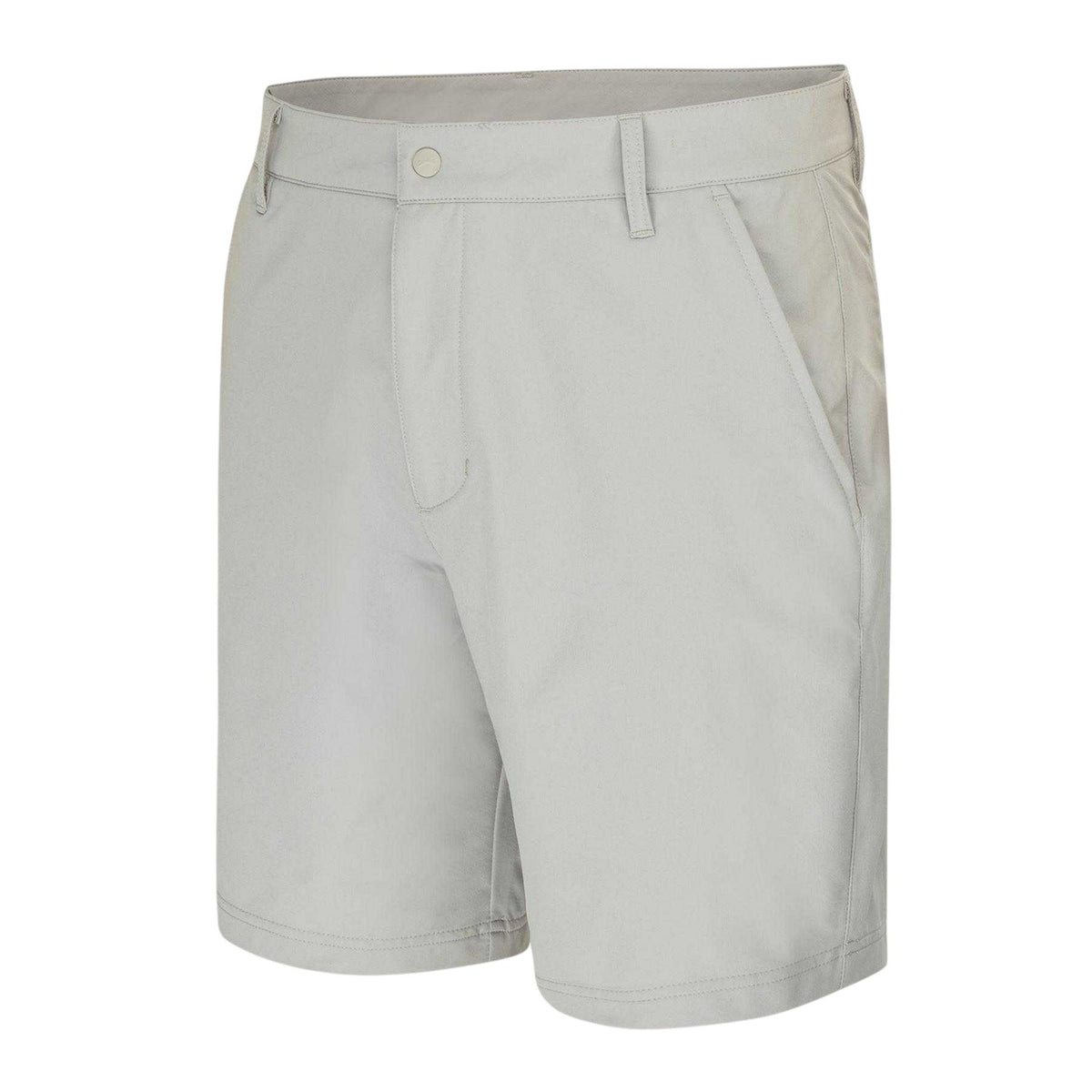 Grey - Side - Slazenger Mens Golf Shorts
