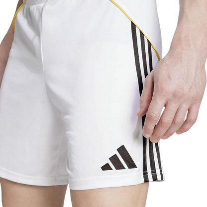 White - Side - Adidas Mens 2025-2026 Real Madrid CF Football Shorts