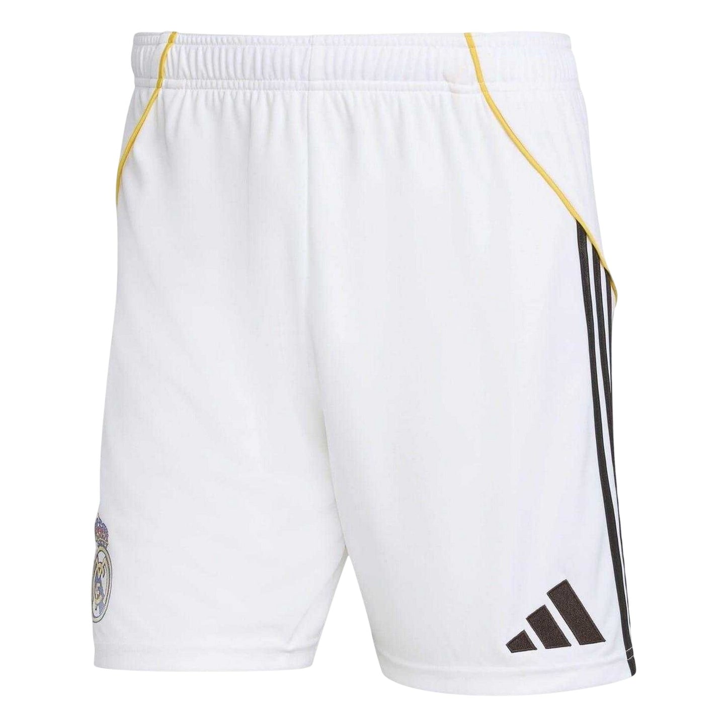 White - Front - Adidas Mens 2025-2026 Real Madrid CF Football Shorts