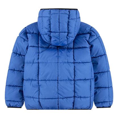 Blue - Back - Nike Childrens-Kids Polyester Puffer Jacket