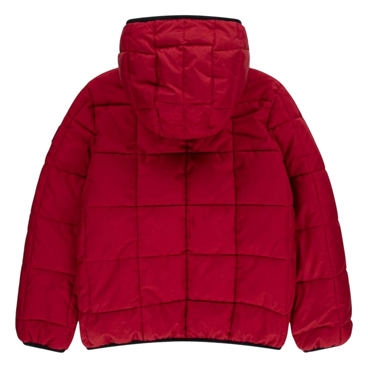 Red - Back - Nike Childrens-Kids Polyester Puffer Jacket