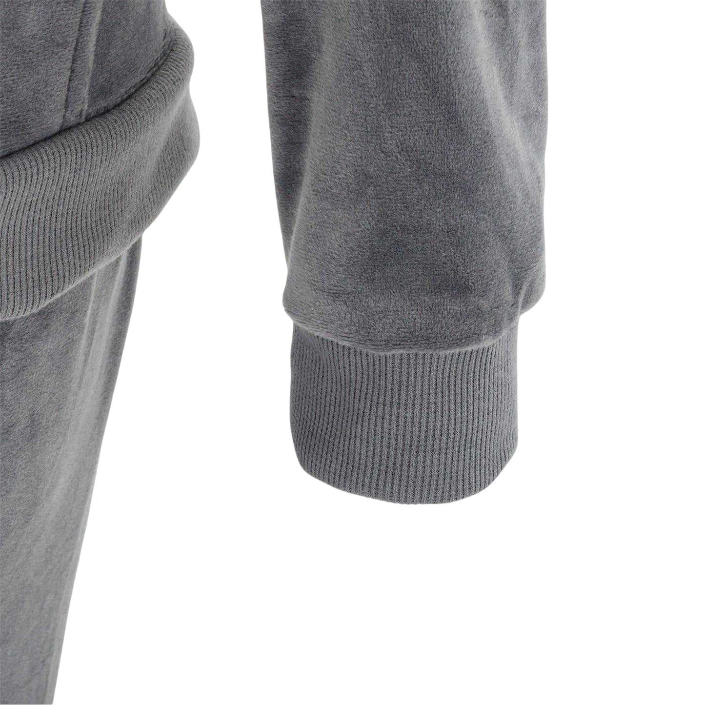 Grey - Lifestyle - Miso Womens-Ladies Velour Tracksuit Set