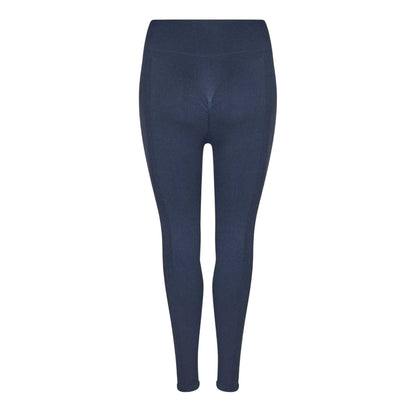 Navy - Back - USA Pro Womens-Ladies Leggings