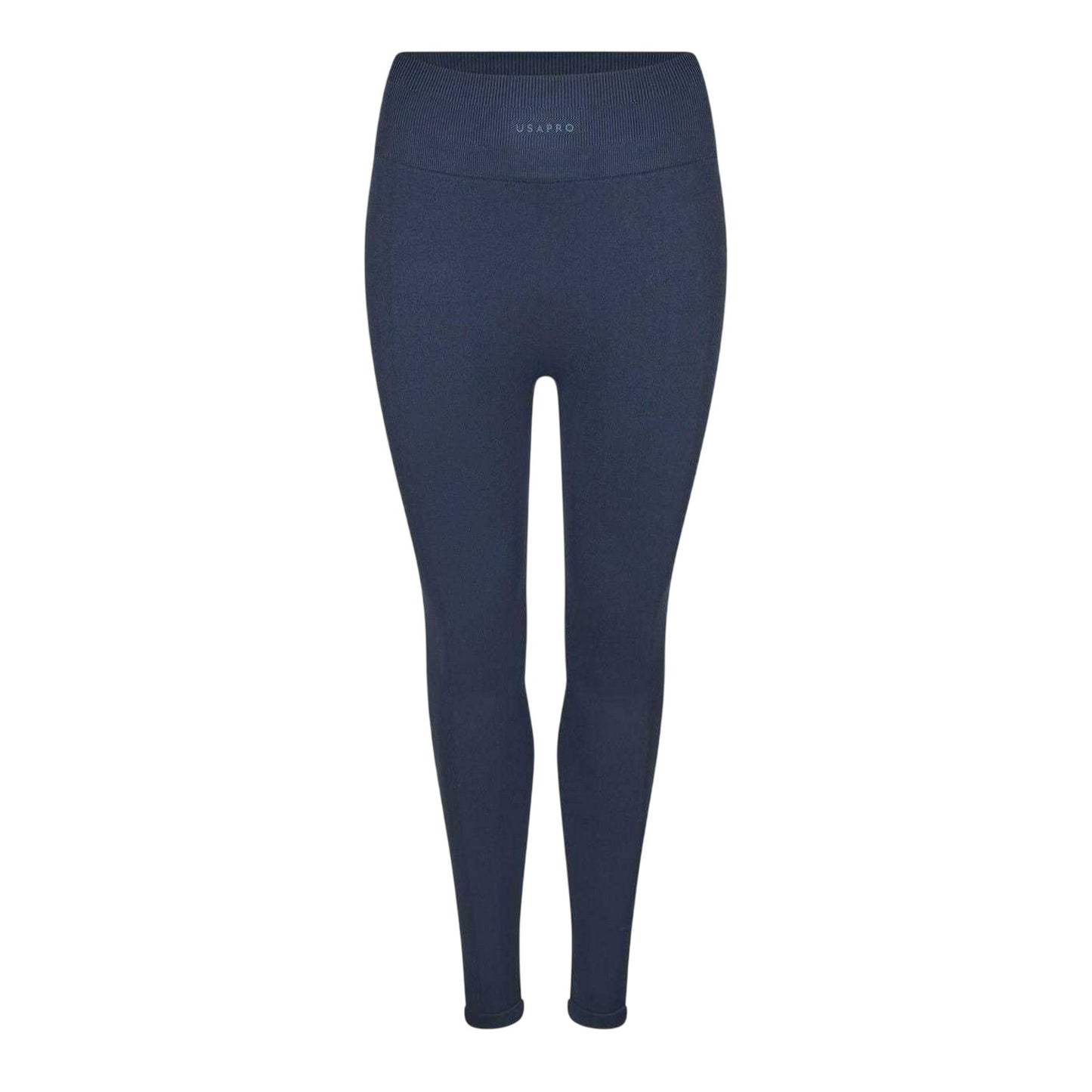 Navy - Front - USA Pro Womens-Ladies Leggings