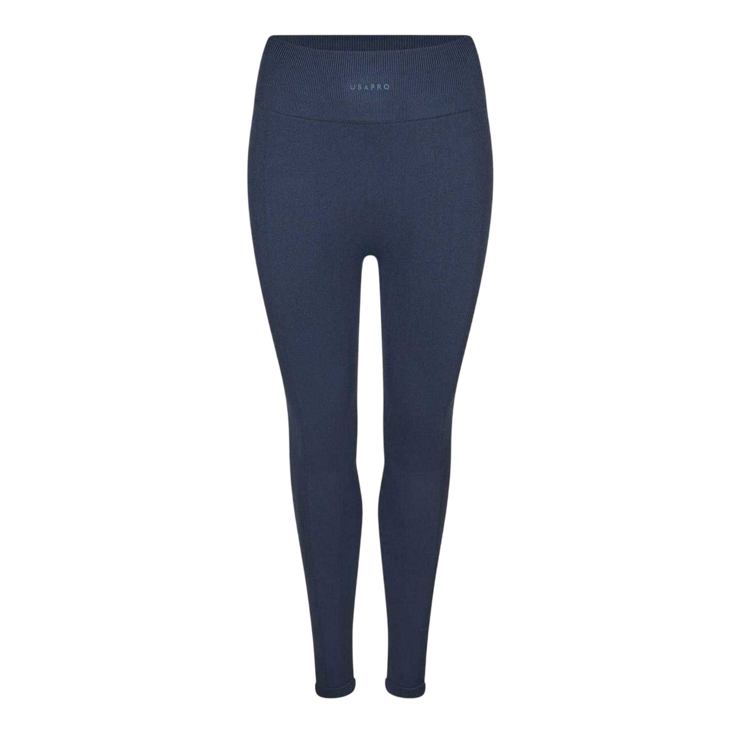 Navy - Front - USA Pro Womens-Ladies Leggings