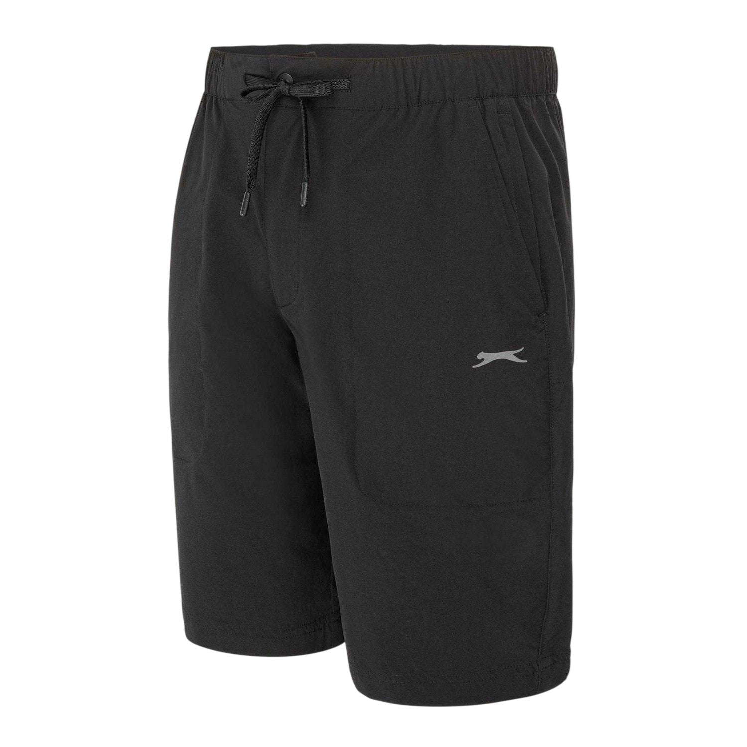 Black - Side - Slazenger Mens Club Hs Shorts