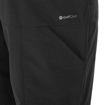 Black - Pack Shot - Slazenger Mens Club Hs Shorts