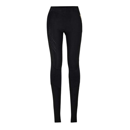 Black - Front - Skins Womens-Ladies A400 Leggings