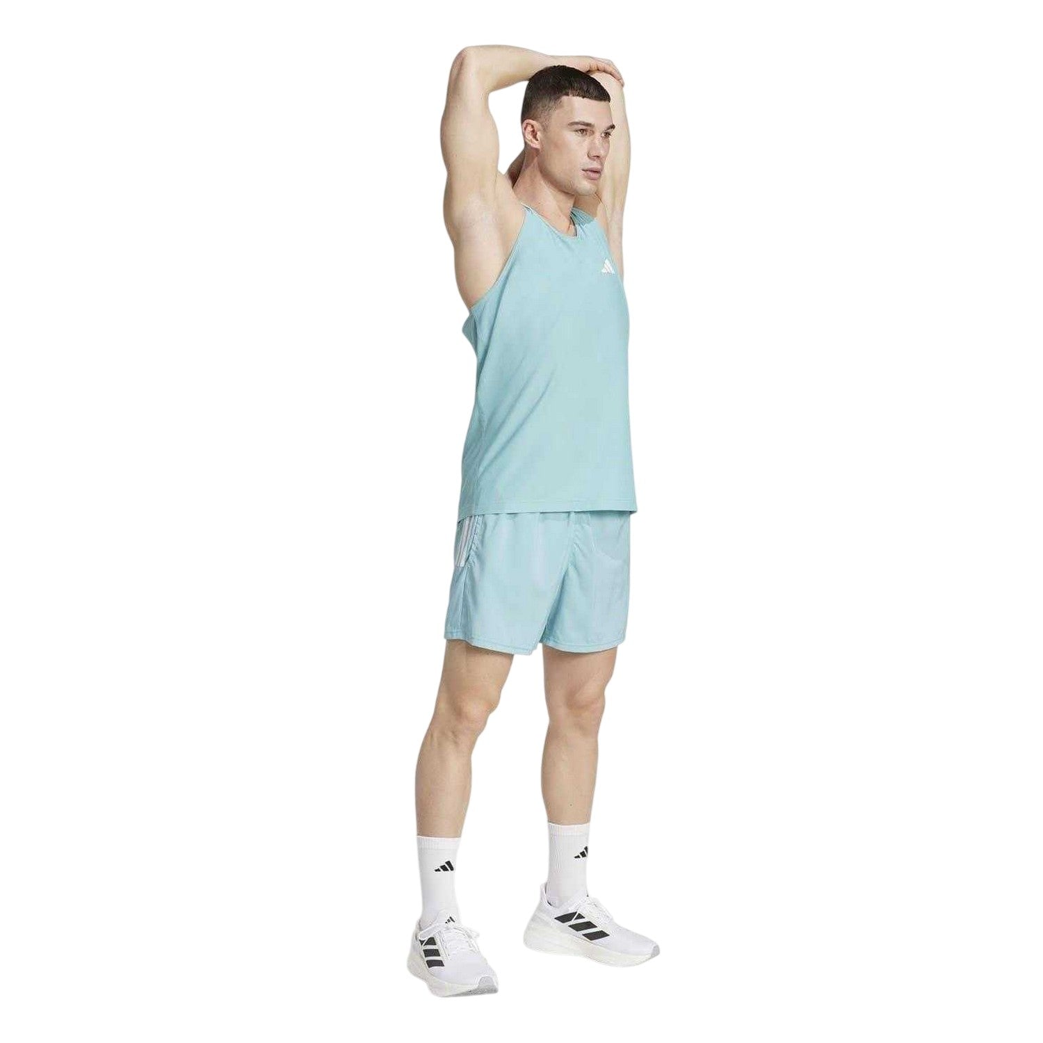 Mint - Lifestyle - Adidas Mens Own The Run Logo Running Shorts