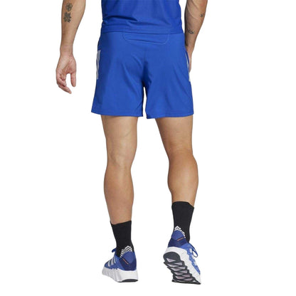 Royal Blue - Back - Adidas Mens Own The Run Logo Running Shorts