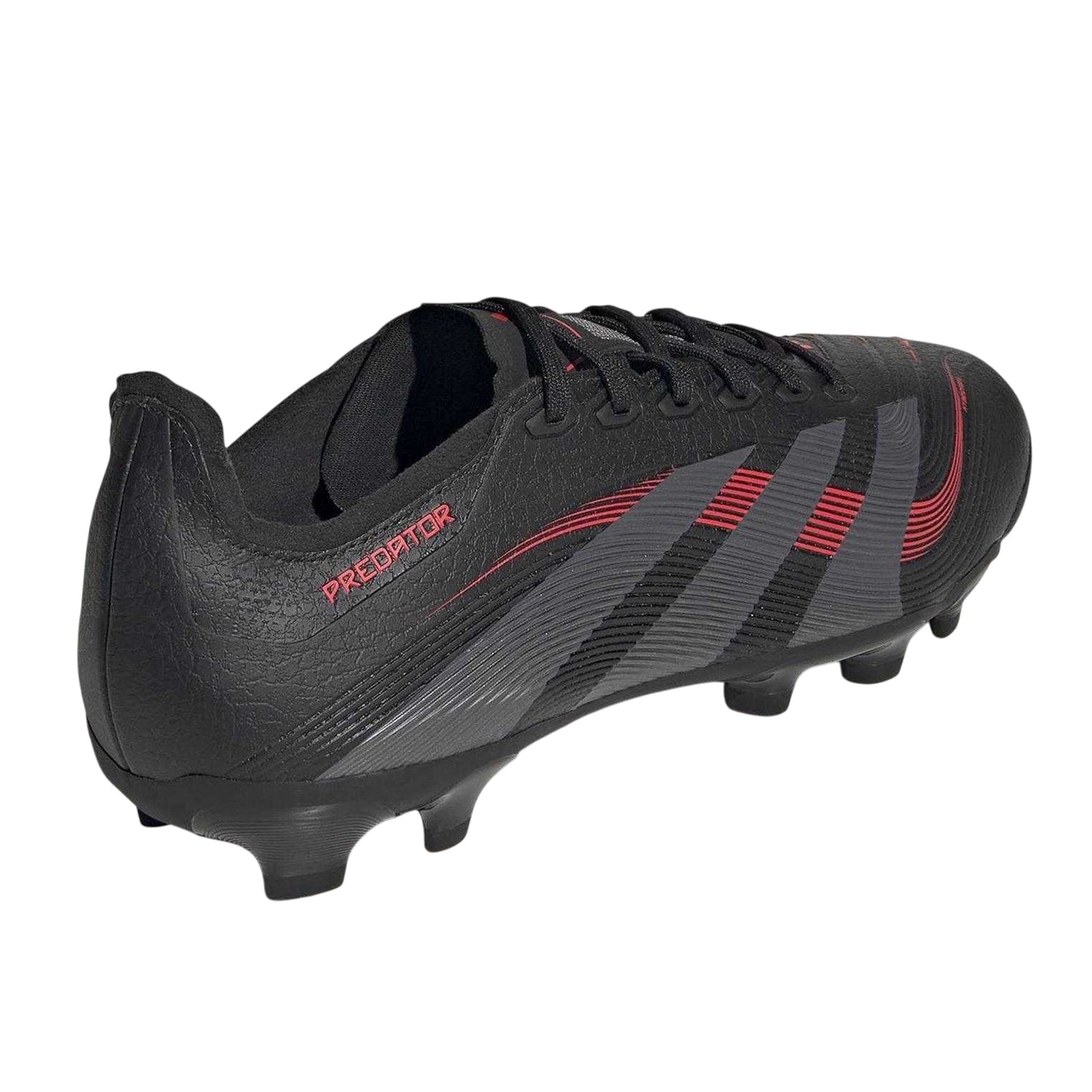 Core Black-Grey - Back - Adidas Mens Predator Lace Up Football Boots