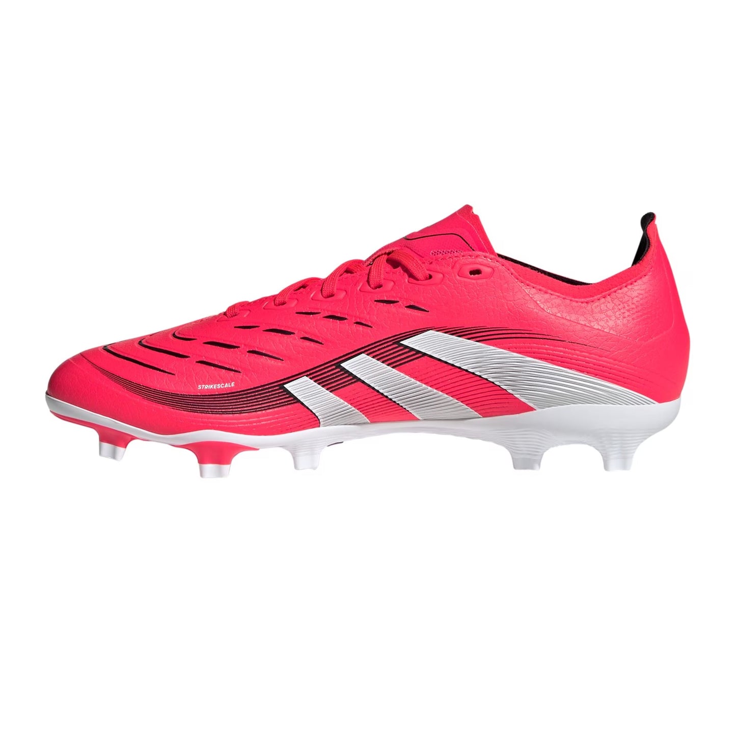 Lucid Red - Side - Adidas Mens Predator Lace Up Football Boots