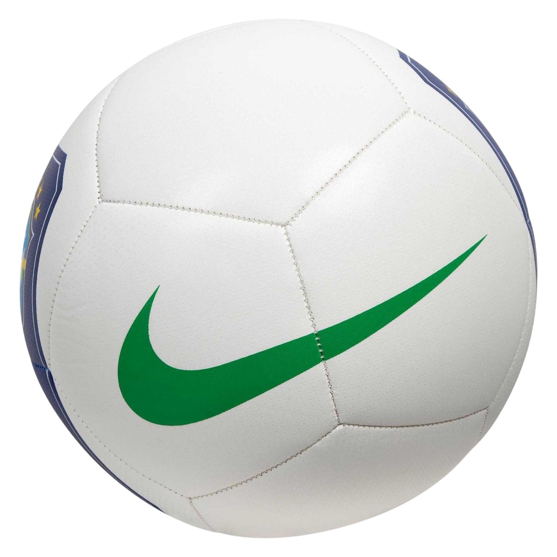 White-Yellow - Back - Nike Brazil Football