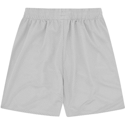 Grey - Back - ICECREAM Mens Mesh Dog Shorts