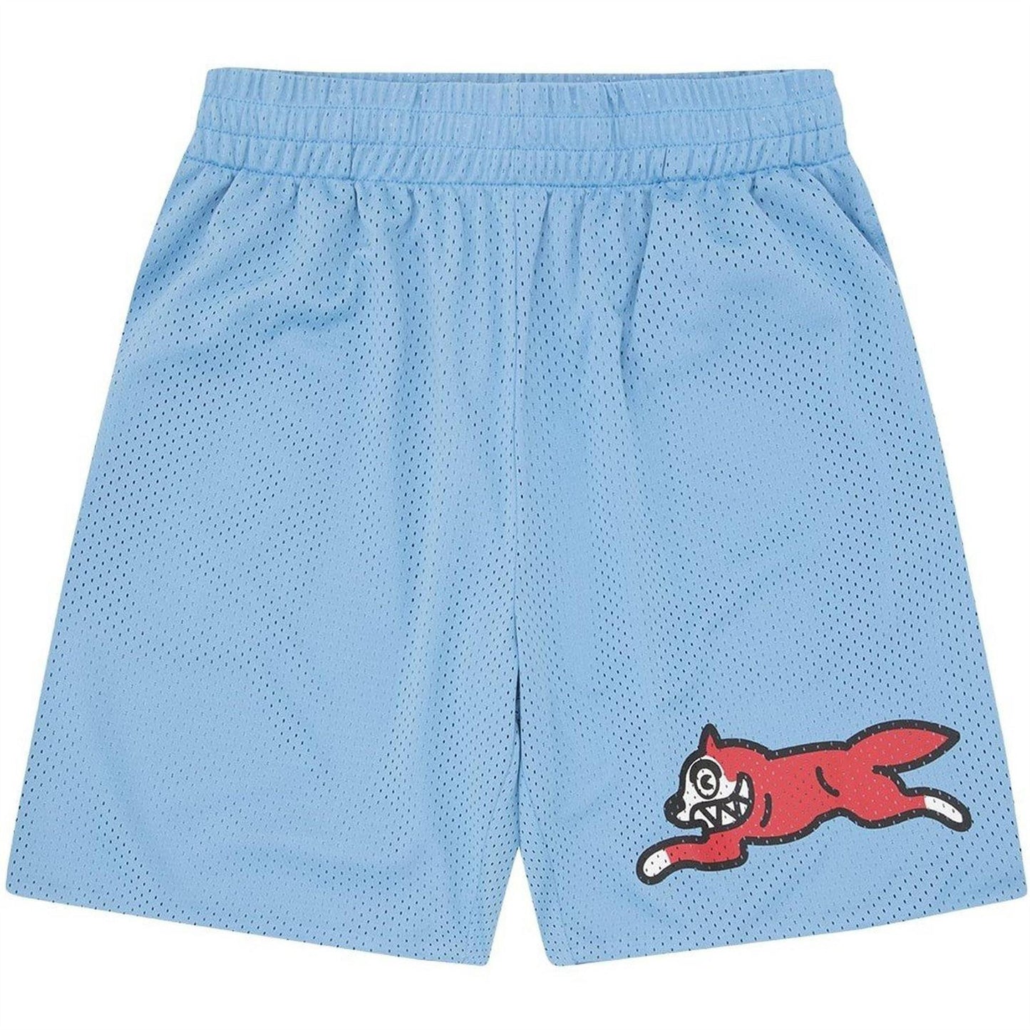 Light Blue - Front - ICECREAM Mens Mesh Dog Shorts