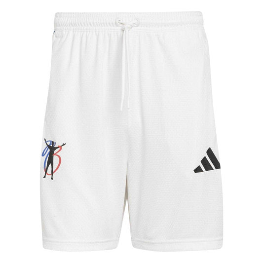 White - Front - Adidas Mens Jude Bellingham Training Shorts