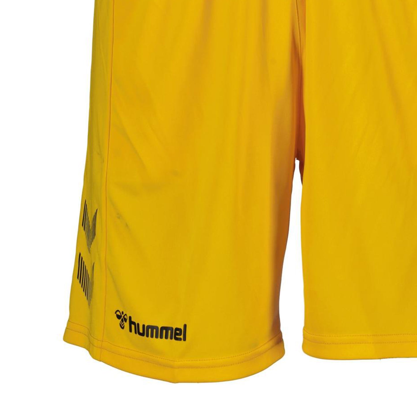Sports Yellow - Side - Hummel Mens Core Polyester Shorts