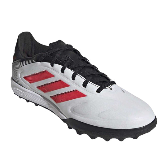 White-Red-Black - Front - Adidas Mens Copa Pure.3 Lace Up Football Boots