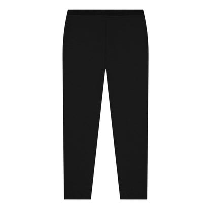 Black - Back - Biba Girls Ponte Leggings