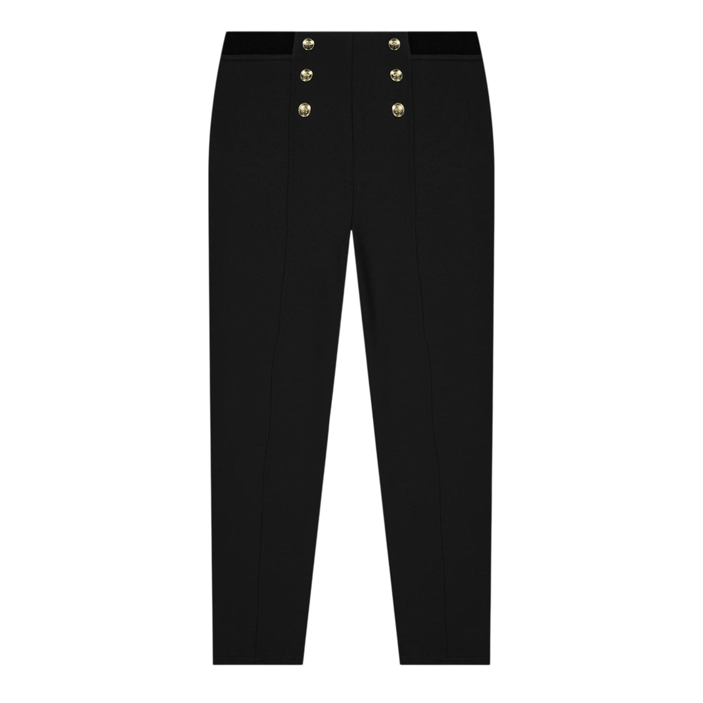 Black - Front - Biba Girls Ponte Leggings