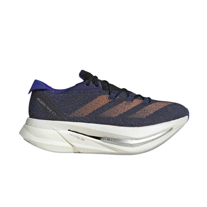 Dark Blue - Lifestyle - Adidas Womens-Ladies Adizero Prime S 3 Stripes Lace Up Trainers