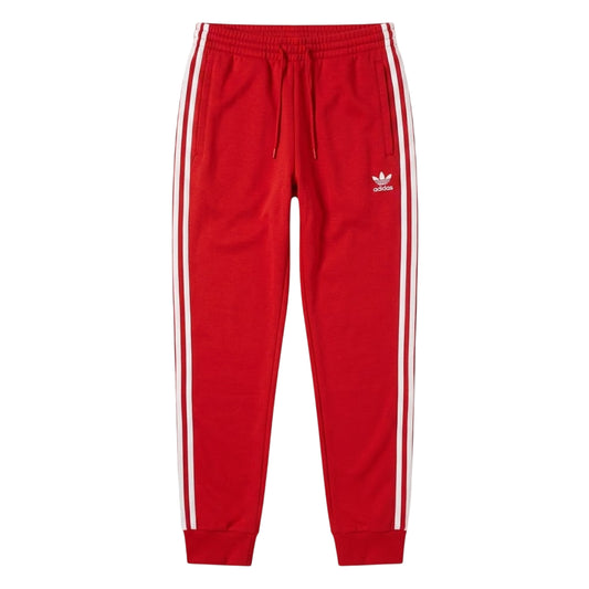 Red - Front - Adidas Mens Adicolor Tracksuit Bottoms