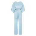 Light Blue - Front - Hugo Boss Womens-Ladies Kalaisa-1 Jumpsuit