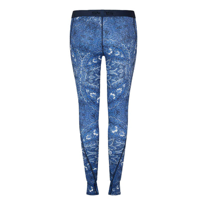 Blue - Back - Skins Womens-Ladies Sport Leggings