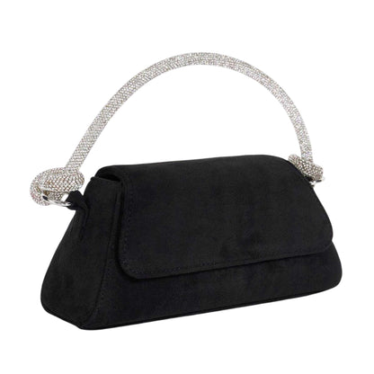 Black - Side - Dune London Lo Brynleyo Clutch Bag
