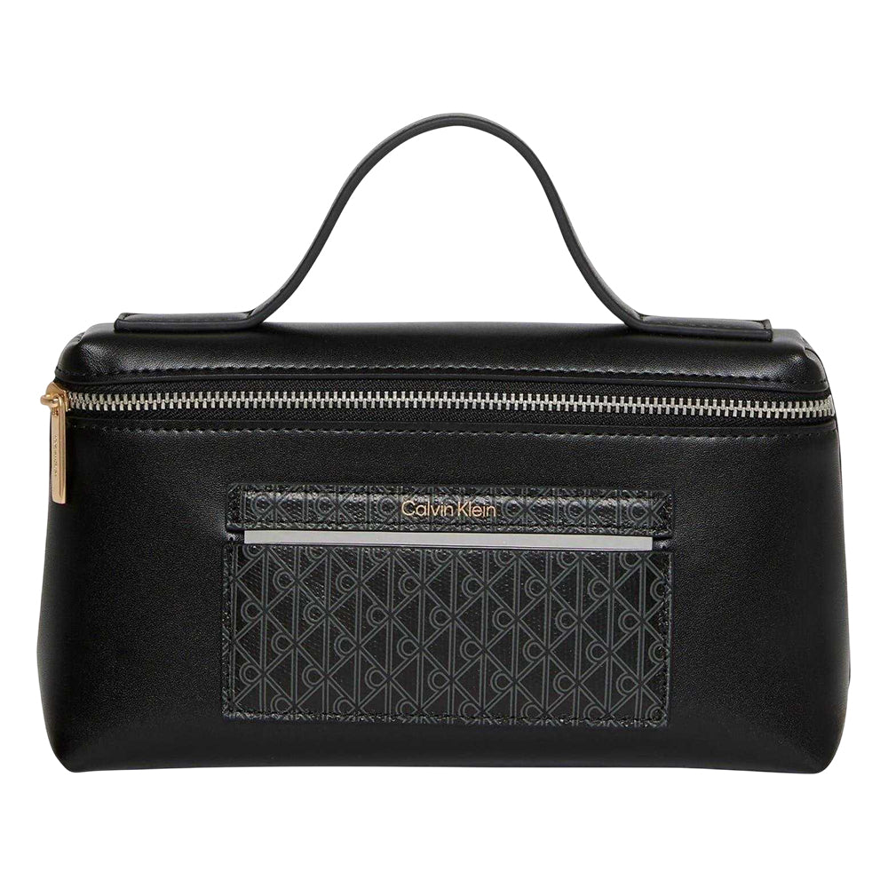 Black Melange - Front - Calvin Klein Wash Bag