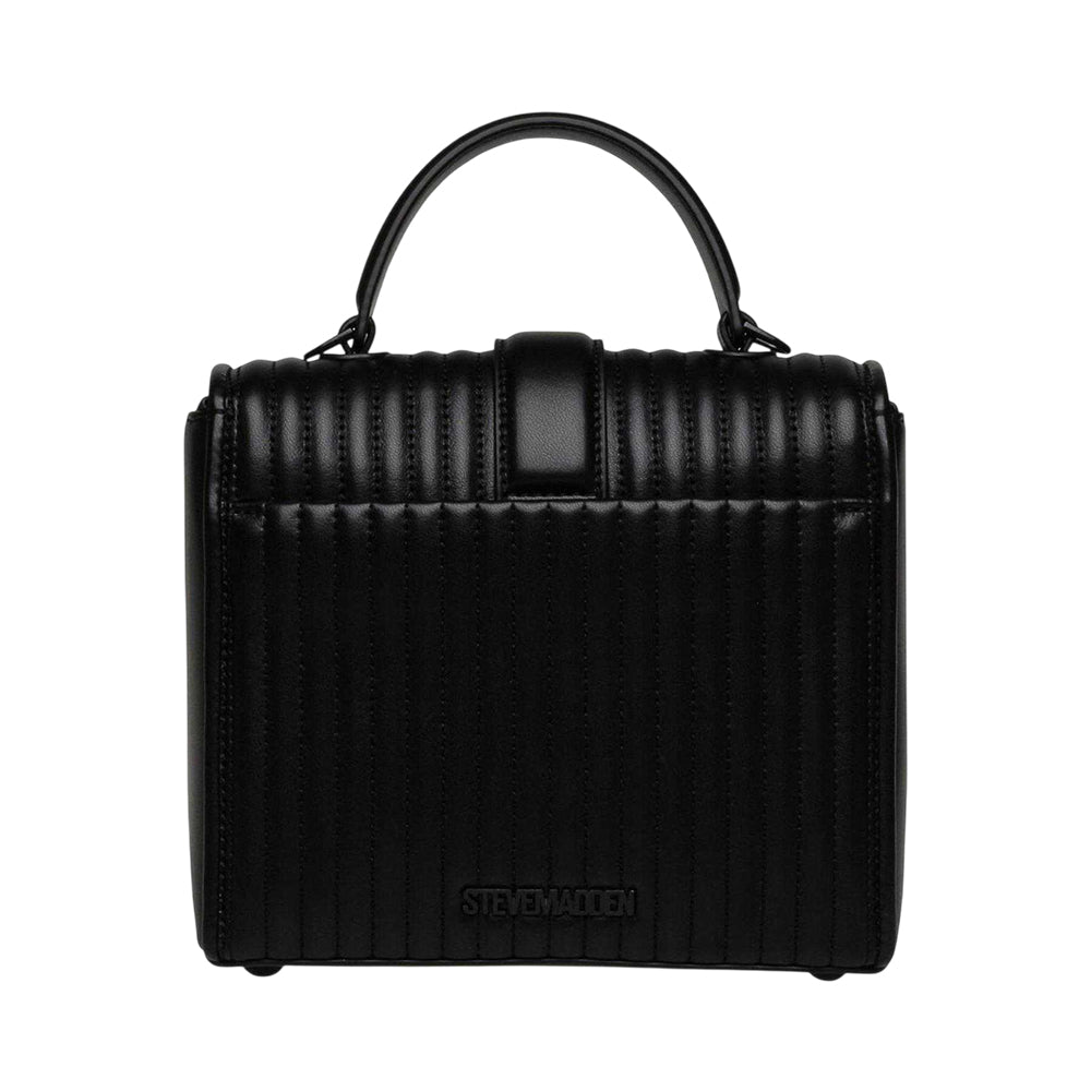 Black - Back - Steve Madden Bkhy Quilted Handbag