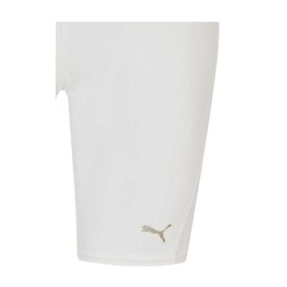 White - Side - Puma Womens-Ladies Liga Training Cycling Shorts