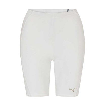 White - Front - Puma Womens-Ladies Liga Training Cycling Shorts
