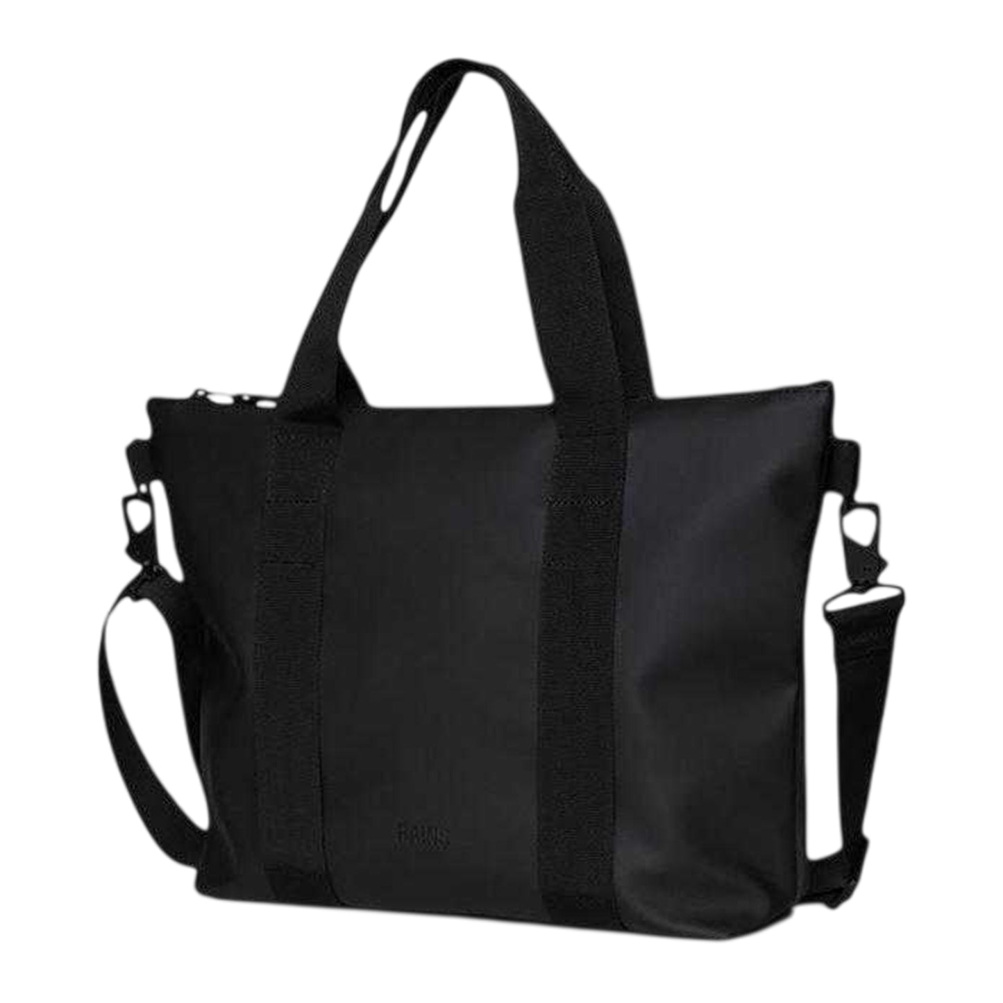 Black - Back - Rains Micro Tote Bag