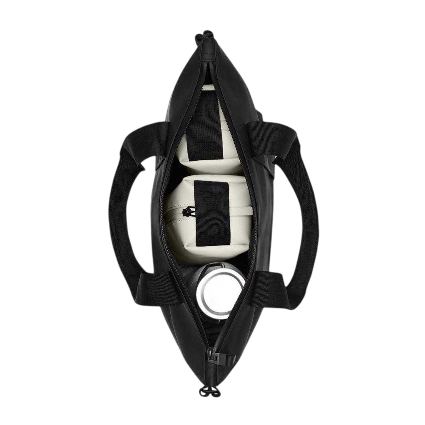 Black - Side - Rains Micro Tote Bag