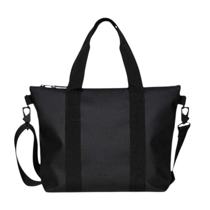 Black - Front - Rains Micro Tote Bag