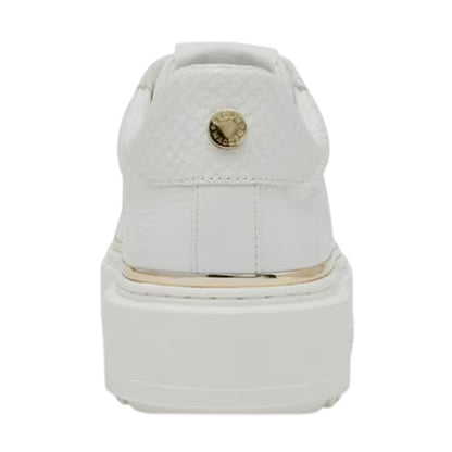 White-Gold - Back - Steve Madden Womens-Ladies On Stage 2.0 Trainers