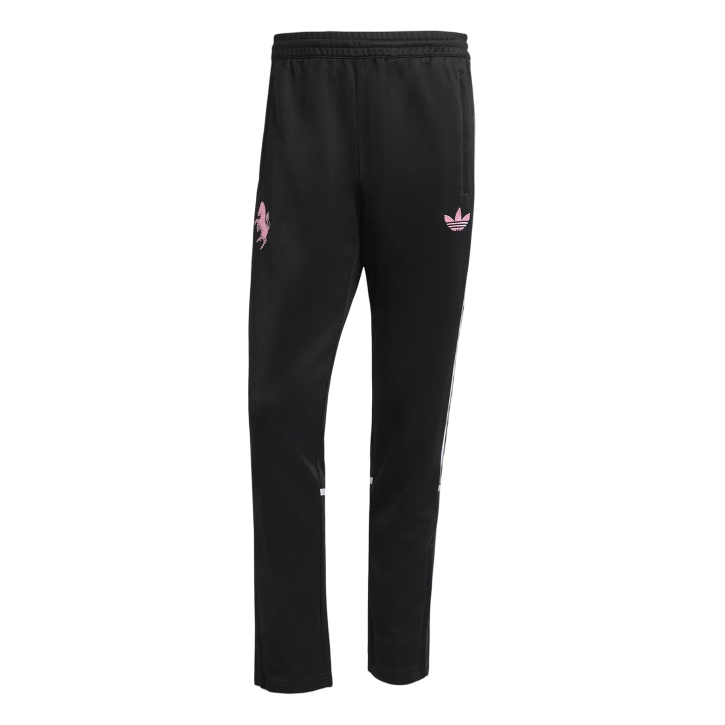 Black - Front - Adidas Mens 25-26 Juventus FC Tracksuit Bottoms