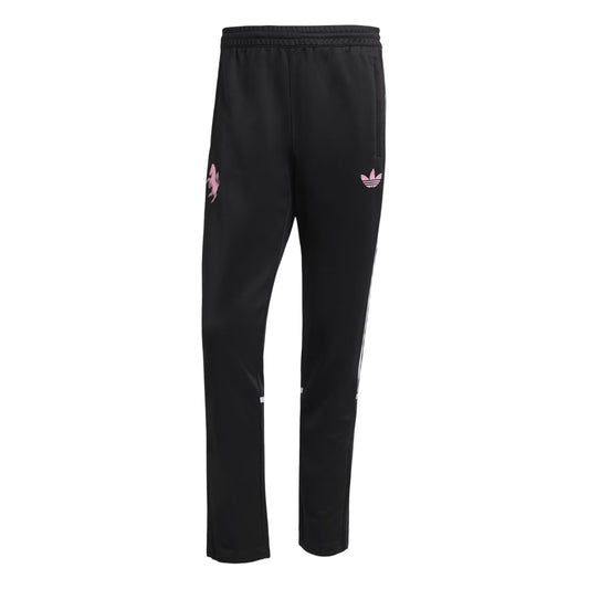 Black - Front - Adidas Mens 25-26 Juventus FC Tracksuit Bottoms