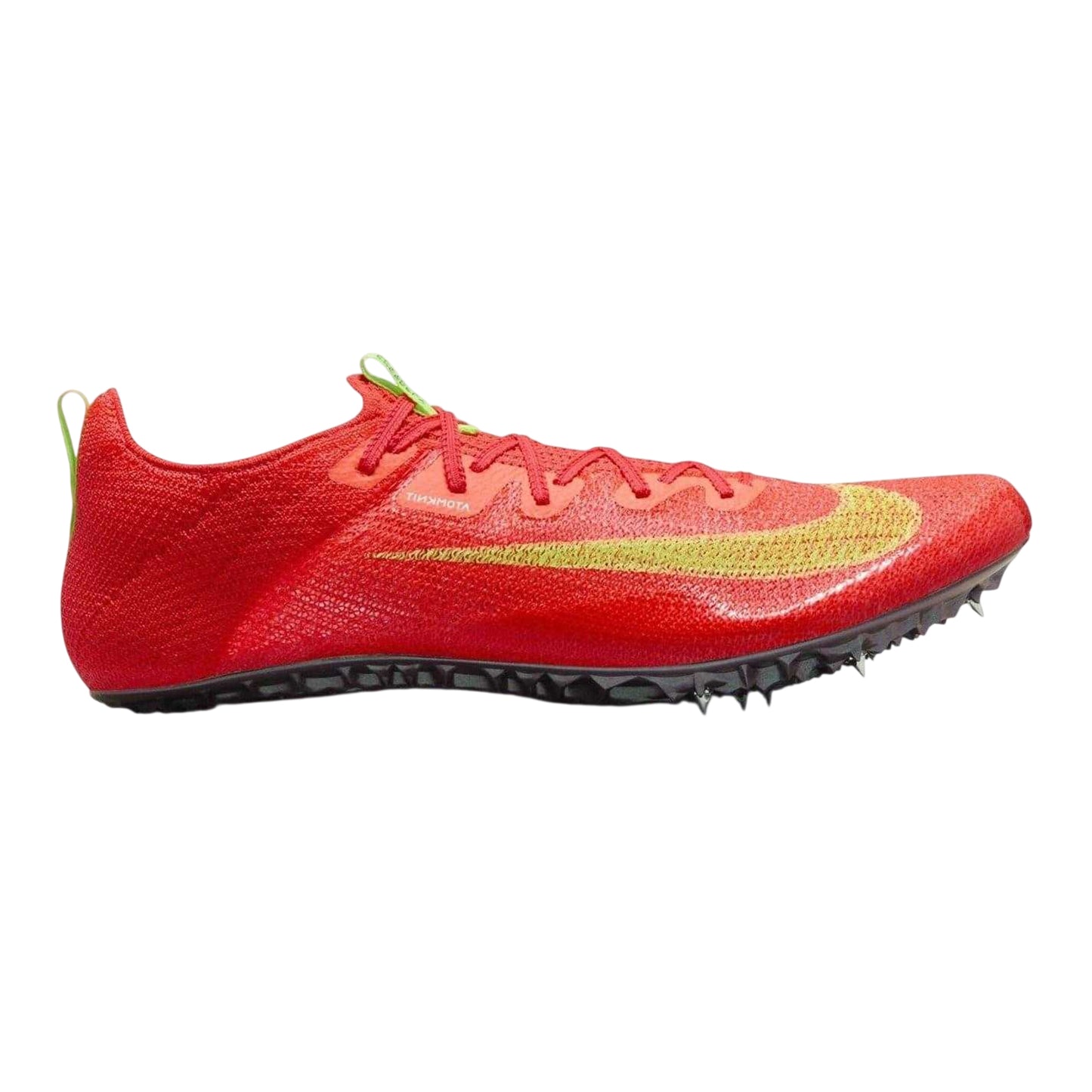 Bright Crimson - Front - Nike Mens Zoom Superfly Elite 2 Round Toe Athletic Shoe Spikes