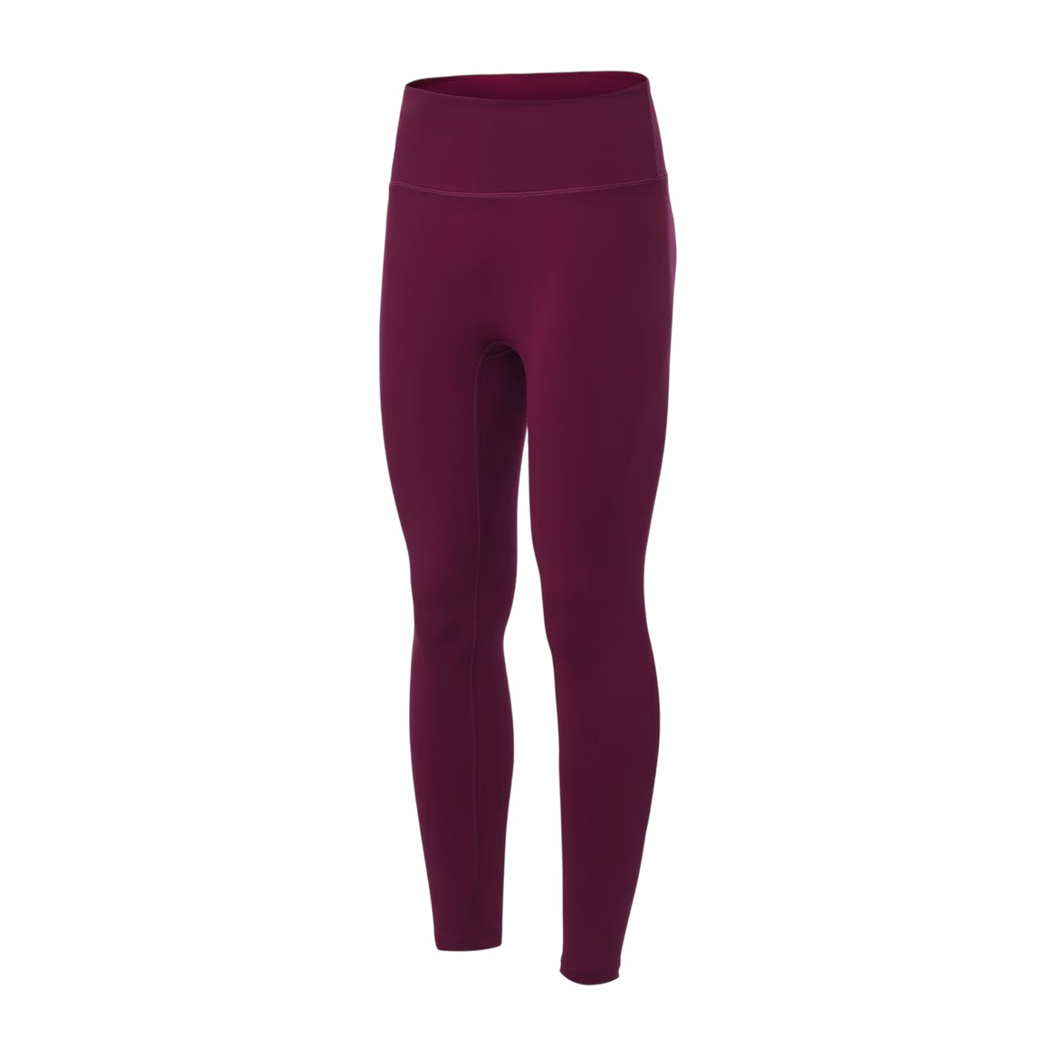 Plum - Side - Slazenger Womens-Ladies Base Layer Leggings