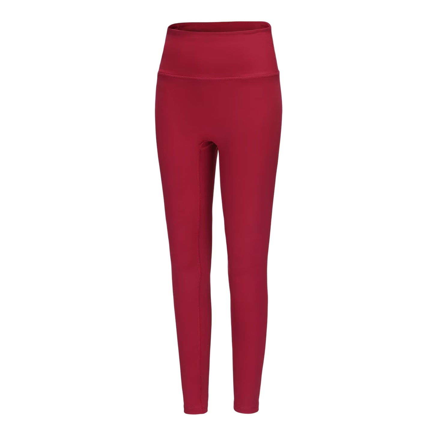 Burgundy - Side - Slazenger Womens-Ladies Base Layer Leggings