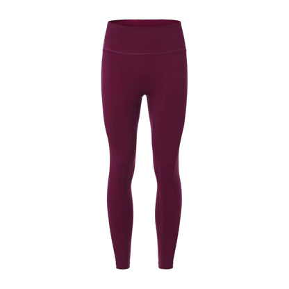 Plum - Front - Slazenger Womens-Ladies Base Layer Leggings